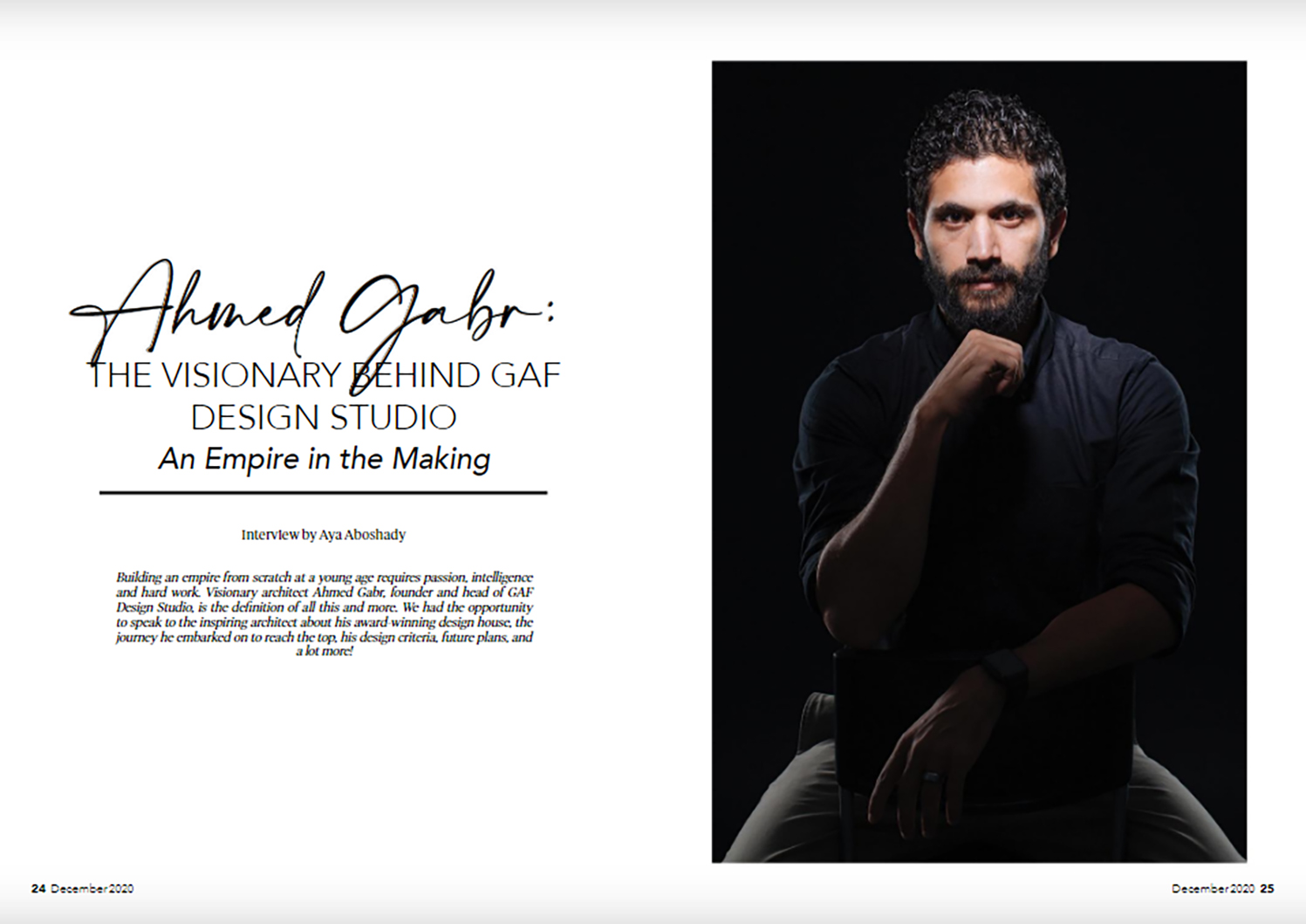 2 Ahmed Gabr - Identity magazine - GAF an Empire in the Making